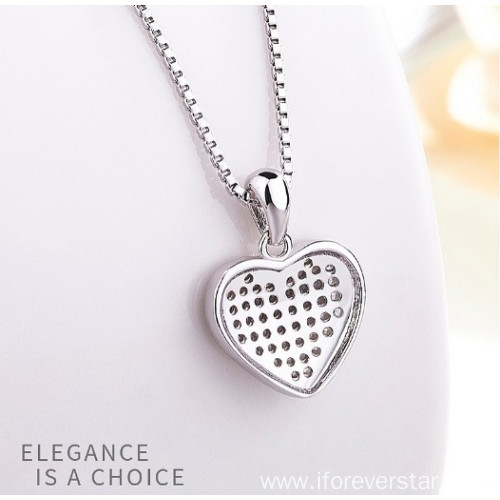 NEW 925 Sterling Silver Jewelry and Heart Necklace